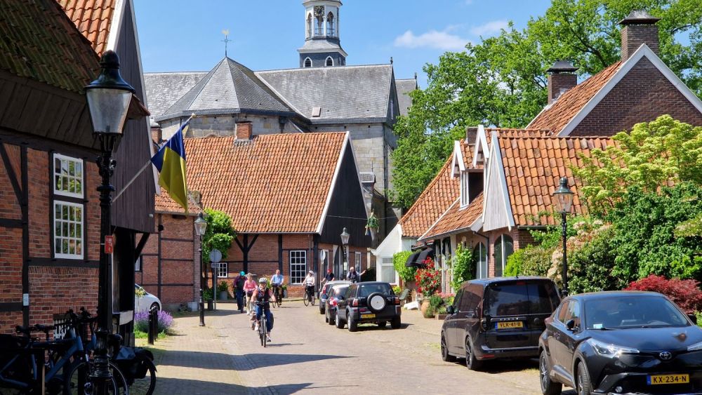 Straatje richting centrum Ootmarsum